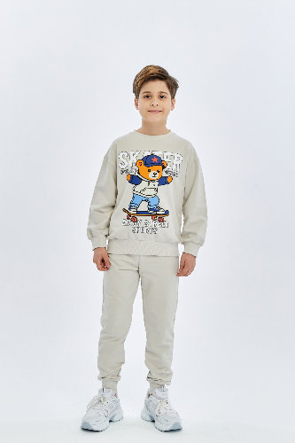Resim Yenikoza Erkek Çocuk Sweat Takım