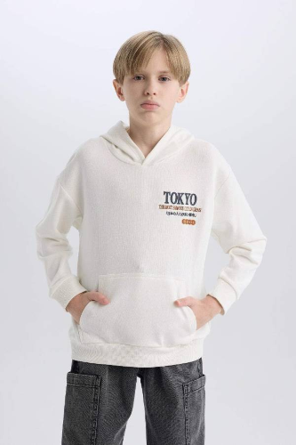 Resim Defacto Erkek Çocuk Uzun Kol Sweat F5092A8/WT32