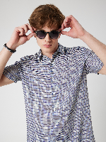 Resim Loft Erkek Relax Fit Kısa Kol Gömlek LF2039535