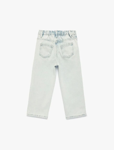 Resim Koton Kız Bebek Jean Pantolon 6SMG40016AD
