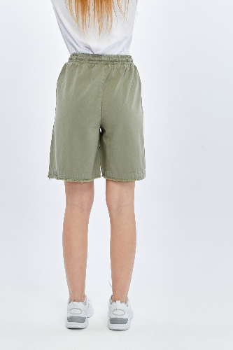 Resim Yenikoza Kadın Kot&Kanvas Şort