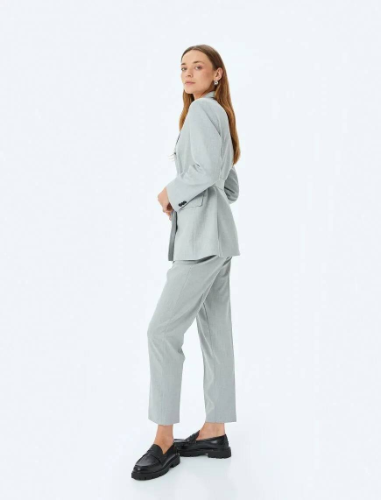 Resim Koton Kadın Kanvas Pantolon 5SAK40037UW