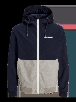 Resim Jack & Jones Jjerush Hood Bomber Noos Erkek Mont 12200208