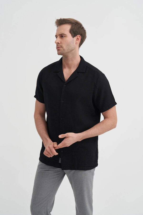 Resim Cazador Erkek Kısa Kol Gömlek 2039