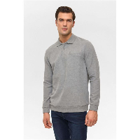 Resim SW2013700015 Polo Yaka Erkek Sweat