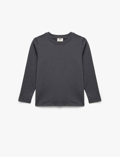 Resim Koton Kız Çocuk Sweat 6Wkg10185Ak