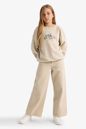 Resim Defacto Kız Çocuk  Sweat E6756A8/BG74