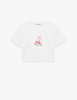 Resim Koton Kadın T-shirt 6SAL10095IK