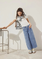 Resim Mavi Lorı Kız Çocuk Jean Pantolon M7010036-89486