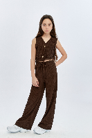 Resim Yenikoza Kız Çocuk Pantolon Takım