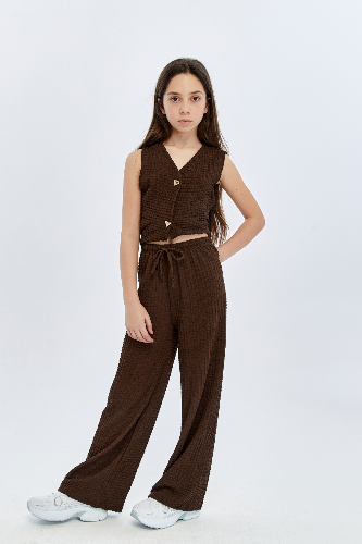 Resim Yenikoza Kız Çocuk Pantolon Takım