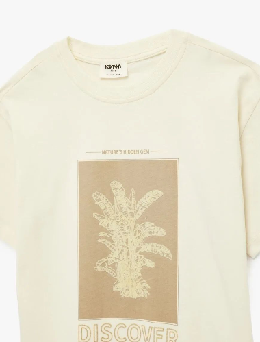 Resim Koton Erkek Çocuk T-shirt 6SKB10228TK