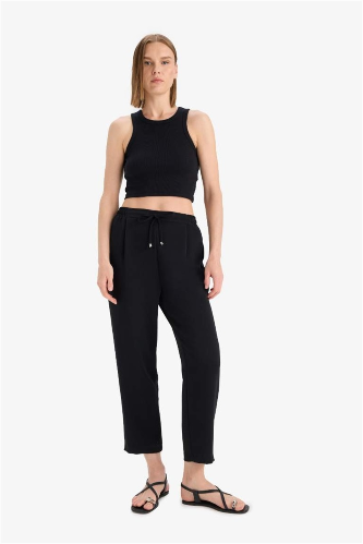 Resim Defacto Kadın Kanvas Pantolon E6676Ax/Bk81