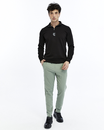 Resim T18ER-82186  Düz Paça  Erkek Eşofman Alt