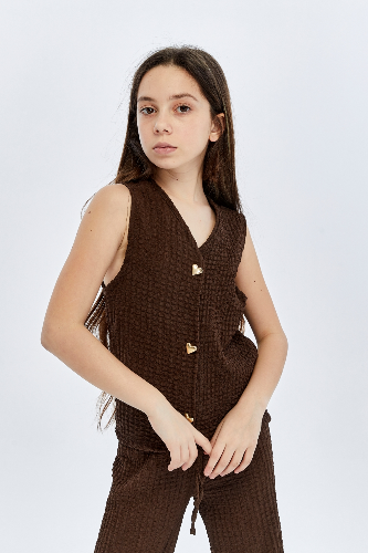 Resim Yenikoza Kız Çocuk Pantolon Takım