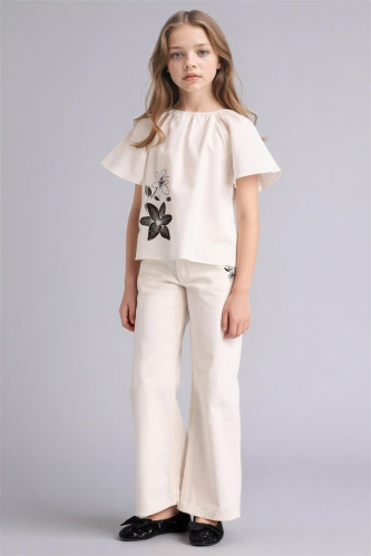 Resim Defacto Kız Çocuk Bluz G7578A8/WT34