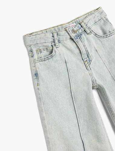 Resim Koton Kız Çocuk Jean Pantolon 5SKG40059AD