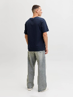 Resim Jack & Jones Jjejeff Logo Tee Ss Sn Erkek T-shirt 12288536
