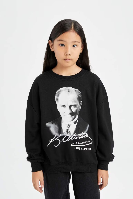 Resim Defacto Kız Çocuk  Sweat D4187A8/BK81