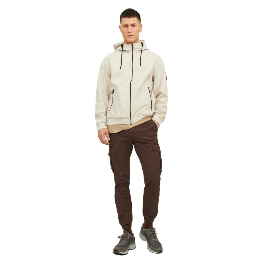Resim Jack & Jones Jjebasic Softshell Hood Noos Erkek Ceket 12236300