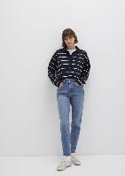 Resim Mavi Cindy Mid Kadın Jean Pantolon M100277-90993