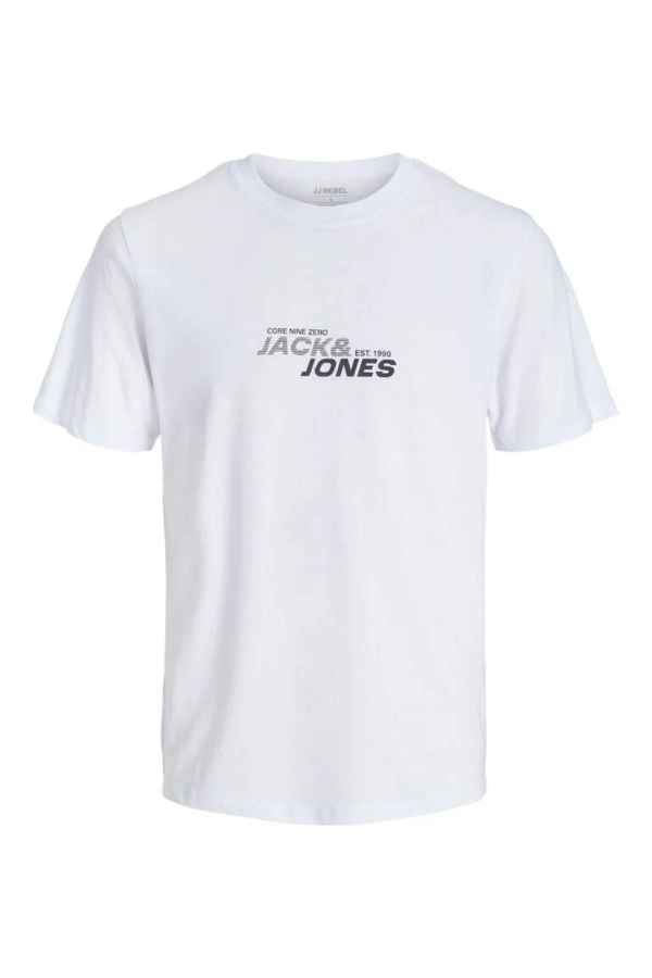 Resim Jack & Jones Jcotarmac Brandıng Tee Ss Crew Neck Fst Erkek T-shirt 12276410