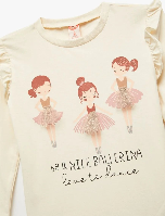 Resim Koton Kız Bebek Sweat 6WMG10036AK