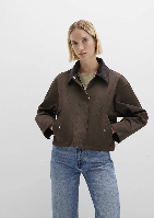 Resim Mavi Kısa Kadın Ceket M1110764-71541