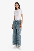 Resim Defacto Kadın Jean Pantolon E9134AX/NM28