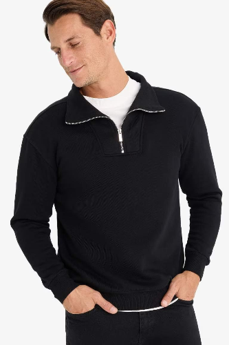 Resim Defacto Erkek  Sweat E5332AX/BK81