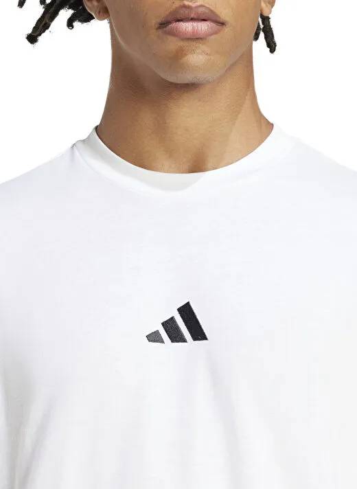 Resim Adidas M 3S Sj T Whıte Erkek T-shirt JE6388