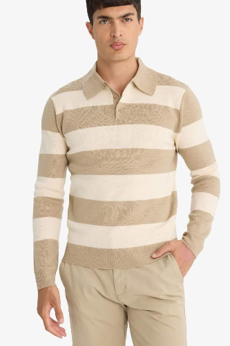 Resim Defacto Erkek  Kazak Y4194AZ/BG206