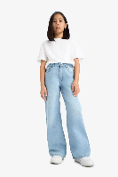 Resim Defacto Kız Çocuk  Jean Pantolon E7322A8/NM39