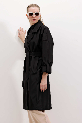 Resim Yenikoza Kadın Pardesü  Trençkot