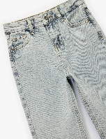 Resim Koton Kız Çocuk Jean Pantolon 6Wkg40021Ad