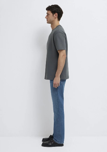 Resim Mavi Erkek T-shirt M0612731-70088