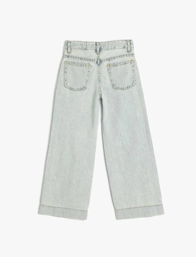 Resim Koton Kız Çocuk Jean Pantolon 5SKG40059AD