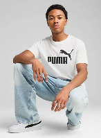 Resim Puma Ess No. 1 Logo Tee Erkek T-shirt 682532-02