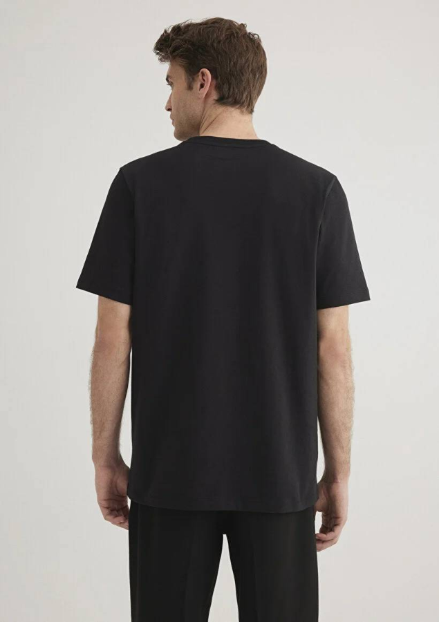 Resim Mavi  Erkek T-Shirt M0612527-900