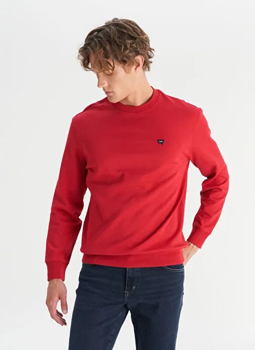 Resim Wrangler Small Logo Erkek Sweat W2520255A47