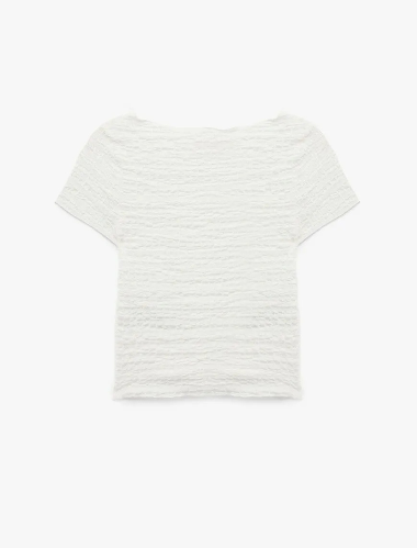 Resim Koton Kadın T-shirt 6SAK50355EK