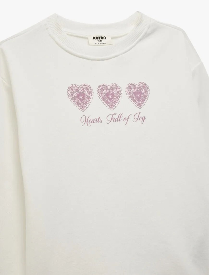 Resim Koton Kız Çocuk Sweat 6WKG10371AK