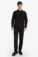 Resim Defacto Erkek Uzun Kol Gömlek E9061AX/BK27