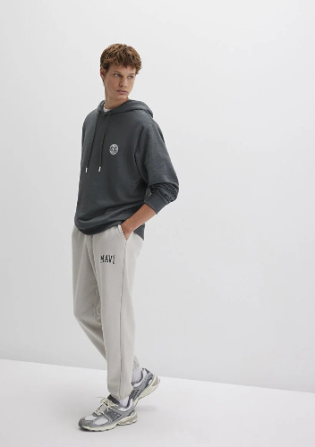 Resim Mavi Baskılı Erkek Eşofman Alt M0010207-70074