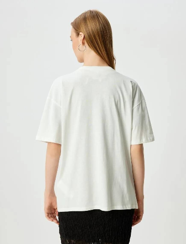 Resim Koton Kadın T-shirt 5SAL10058IK