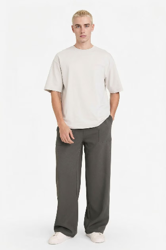 Resim Defacto Erkek T-shirt D5875AX/GR368