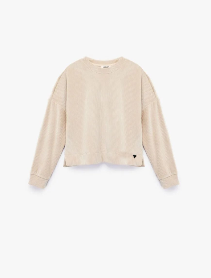 Resim Koton Kız Çocuk Sweat 6WKG10188AK