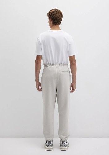 Resim Mavi Baskılı Erkek Eşofman Alt M0010207-70074