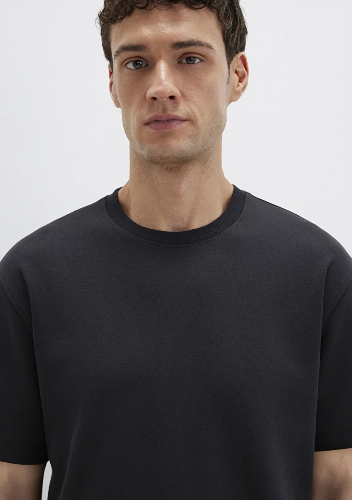 Resim Mavi Erkek T-shirt M0612731-900