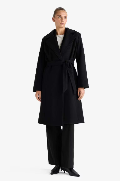 Resim Defacto Kadın Kaban F1207AX/BK27